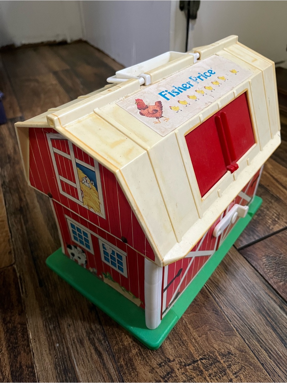 Vintage Fisher Price barn, tractor and farm animals - Picture 11 of 12